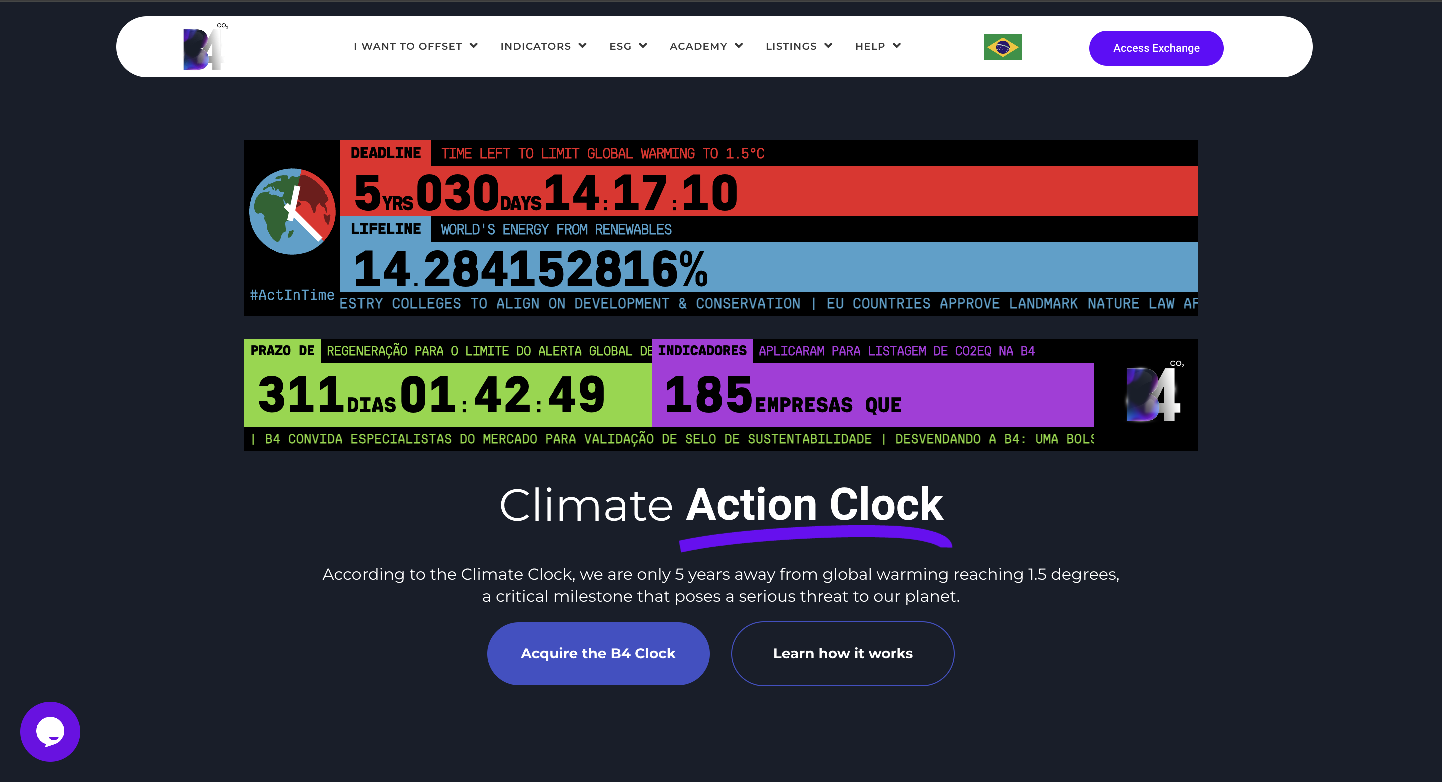 Climate Action Clock - B4