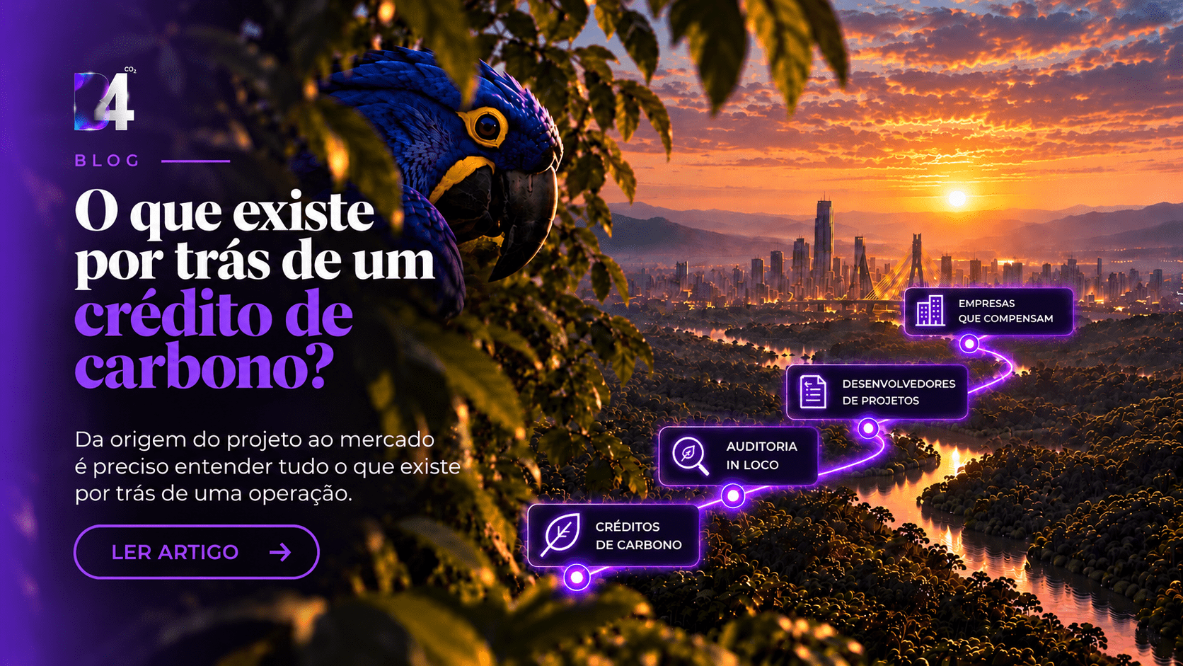 O que existe por trás de um crédito de carbono?